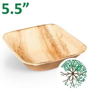 Disposable palm leaf 5.5 inch bowls 25pcs